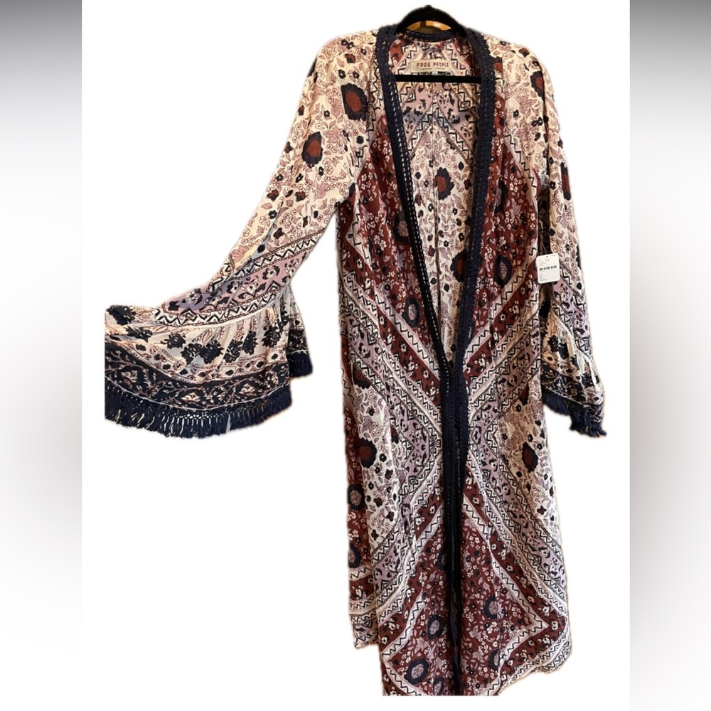 NWT FREE PEOPLE Bohemian Lightweight Coat OVERSIZED !!!